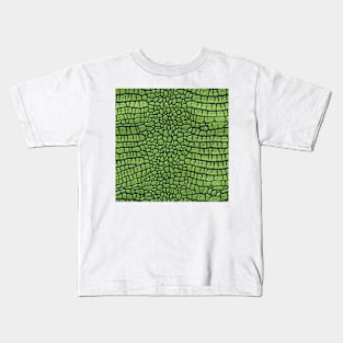 Animal Prints Alligator Pattern 2 Kids T-Shirt